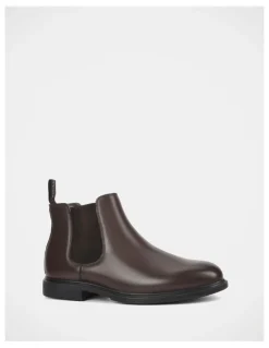 Hush Puppies Zodiac Boots in Dark Brown
