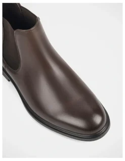 Hush Puppies Zodiac Boots in Dark Brown