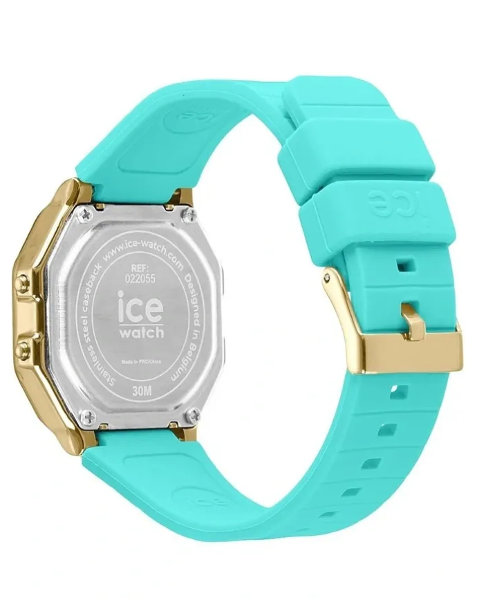 ICE-Watch Digit Retro Watch in Blue Curacao