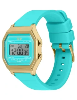 ICE-Watch Digit Retro Watch in Blue Curacao