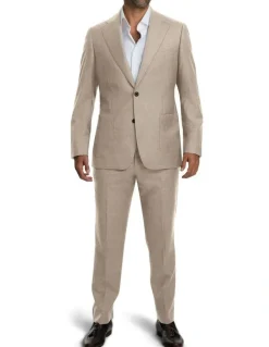 Institchu The Alsace Wool Blend Pants in Beige