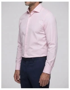 Institchu Madeira Pink Cotton Shirt
