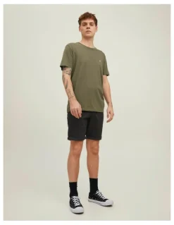 Jack & Jones Bowie Stretch Chino Shorts in Black