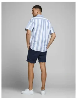 Jack & Jones Bowie Stretch Chino Shorts in Navy