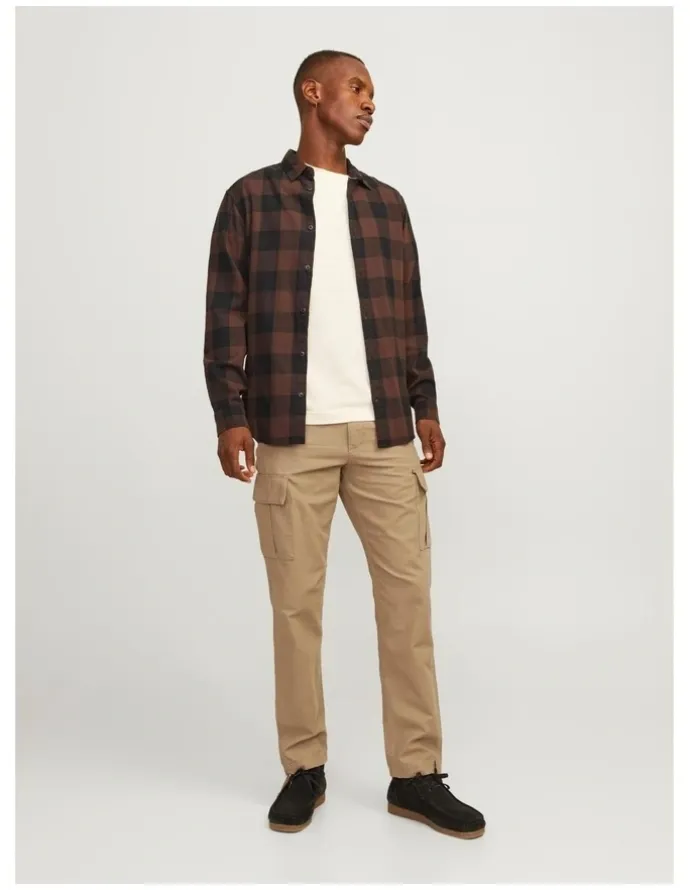 Jack & Jones Cargo Pant in Beige