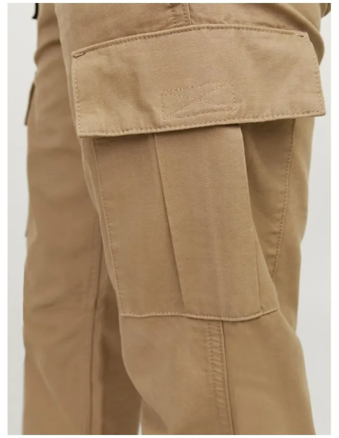 Jack & Jones Cargo Pant in Beige