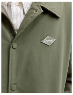 Jack & Jones Catskills Coach Jacket in Green