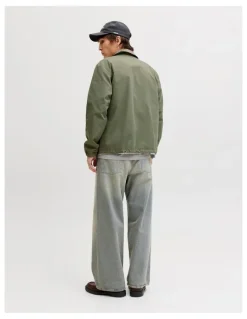 Jack & Jones Catskills Coach Jacket in Green