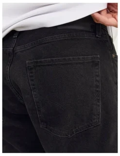 Jack & Jones Chris Original 981 Loose Fit Jeans in Black Denim