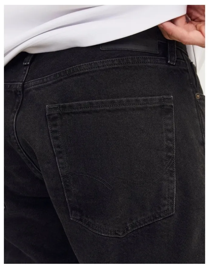 Jack & Jones Chris Original 981 Loose Fit Jeans in Black Denim
