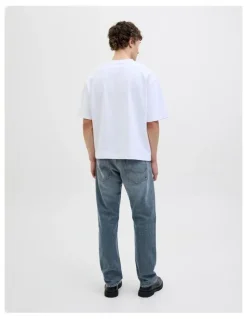 Jack & Jones Chris Original Relaxed Fit Jeans in Blue