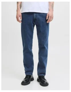 Jack & Jones Clark Evan Regular Fit Jeans in Blue