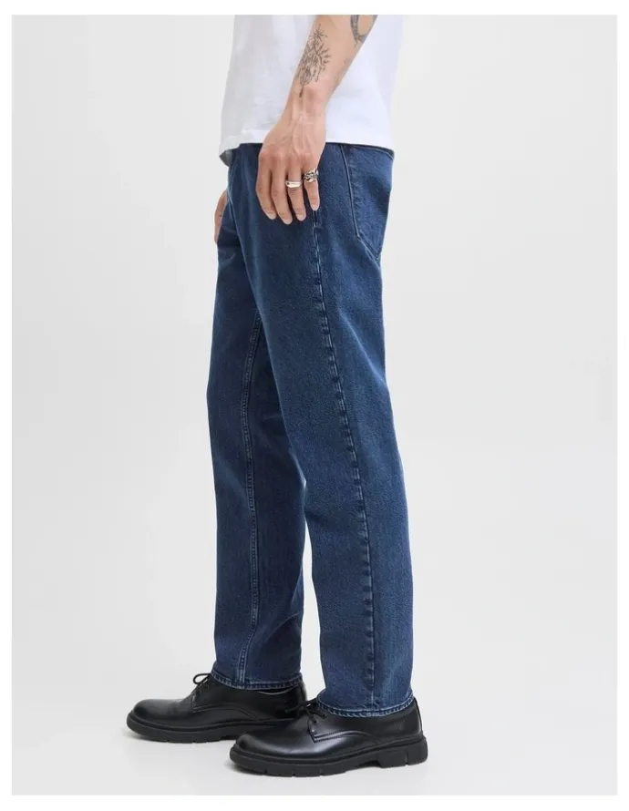 Jack & Jones Clark Evan Regular Fit Jeans in Blue