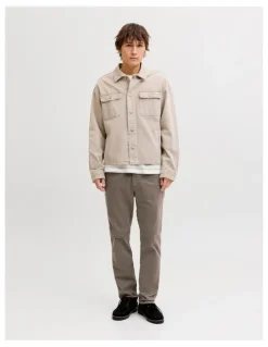 Jack & Jones Clark Finn Pants in Grey
