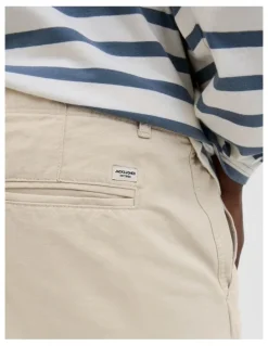 Jack & Jones Cole Barkley Cargo Shorts in Moonbeam