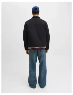 Jack & Jones Dover Worker Jacket in Black
