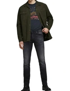 Jack & Jones Glenn 557 Super Stretch Jeans Black Denim