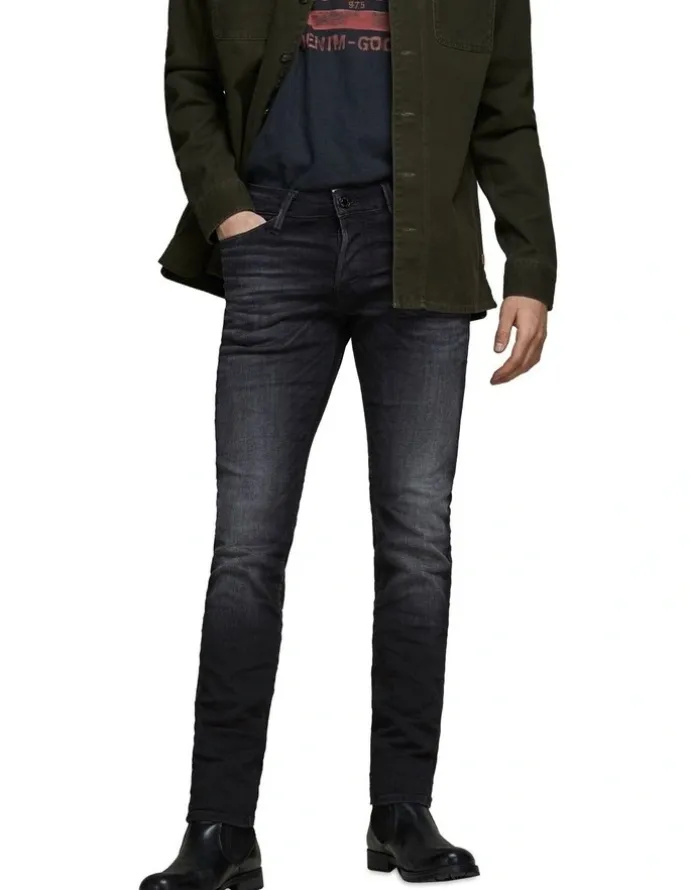 Jack & Jones Glenn 557 Super Stretch Jeans Black Denim