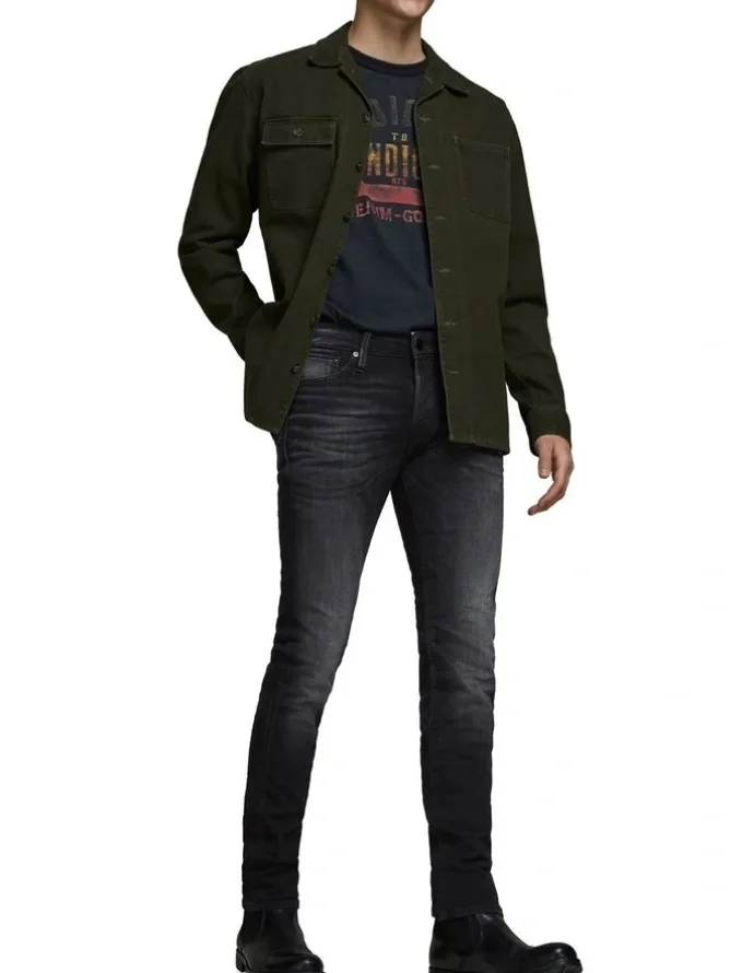 Jack & Jones Glenn 557 Super Stretch Jeans Black Denim