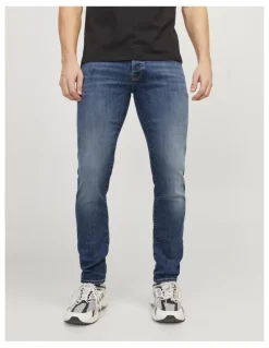 Jack & Jones Iglenn Fox 50Sps Cb 036 Slim Jeans in Blue