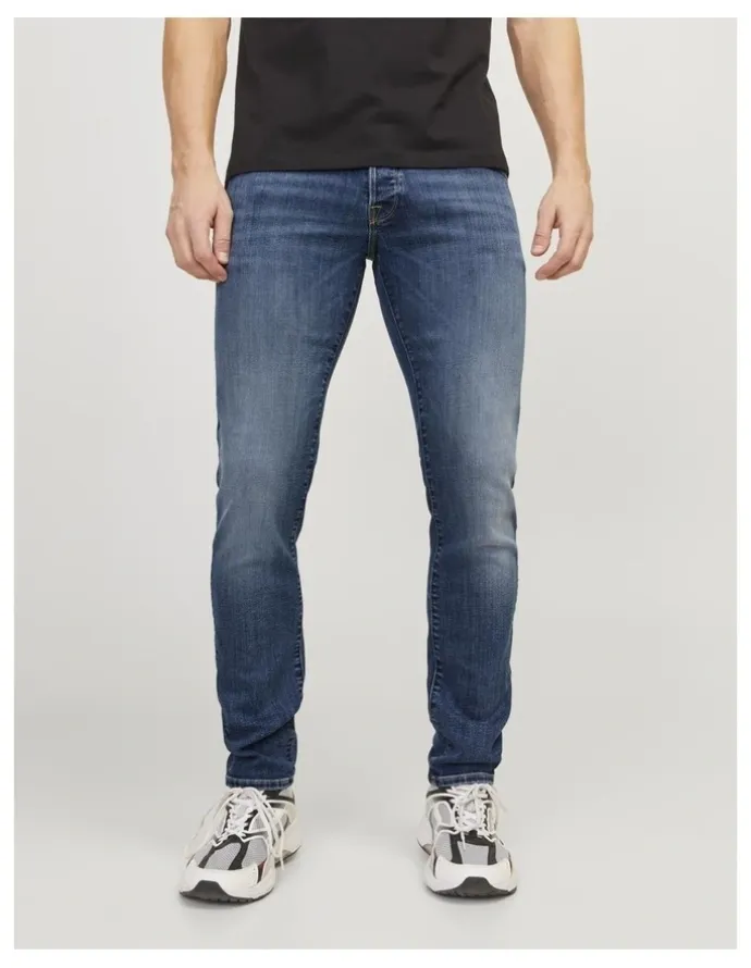 Jack & Jones Iglenn Fox 50Sps Cb 036 Slim Jeans in Blue