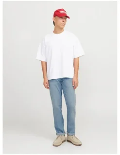 Jack & Jones Jjiclark Jjioriginal Am 393 Noos Jeans in Blue Denim