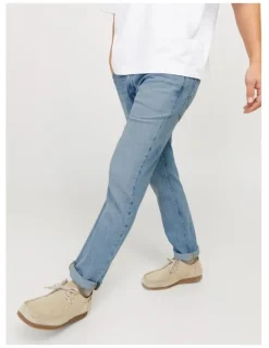 Jack & Jones Jjiclark Jjioriginal Am 393 Noos Jeans in Blue Denim