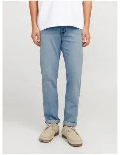 Jack & Jones Jjiclark Jjioriginal Am 393 Noos Jeans in Blue Denim