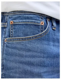 Jack & Jones JJIRICK Original Denim Shorts in Blue