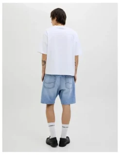 Jack & Jones Jjitony Jjoriginal Denim Shorts in Blue