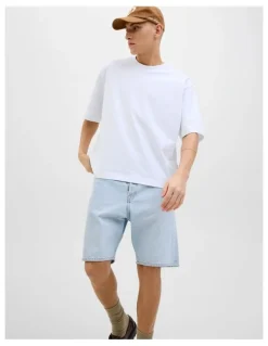 Jack & Jones Jjitony Jjoriginal Denim Shorts in Blue