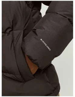 Jack & Jones Jjworld Puffer Jacket in Mulch