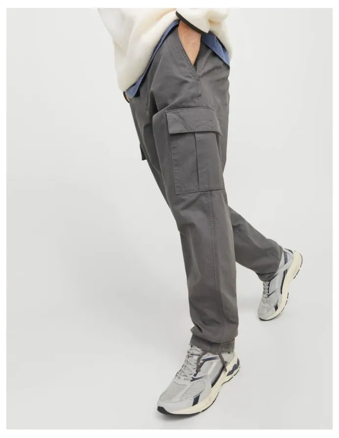 Jack & Jones Kane Barkley Cargo Pant in Castlerock