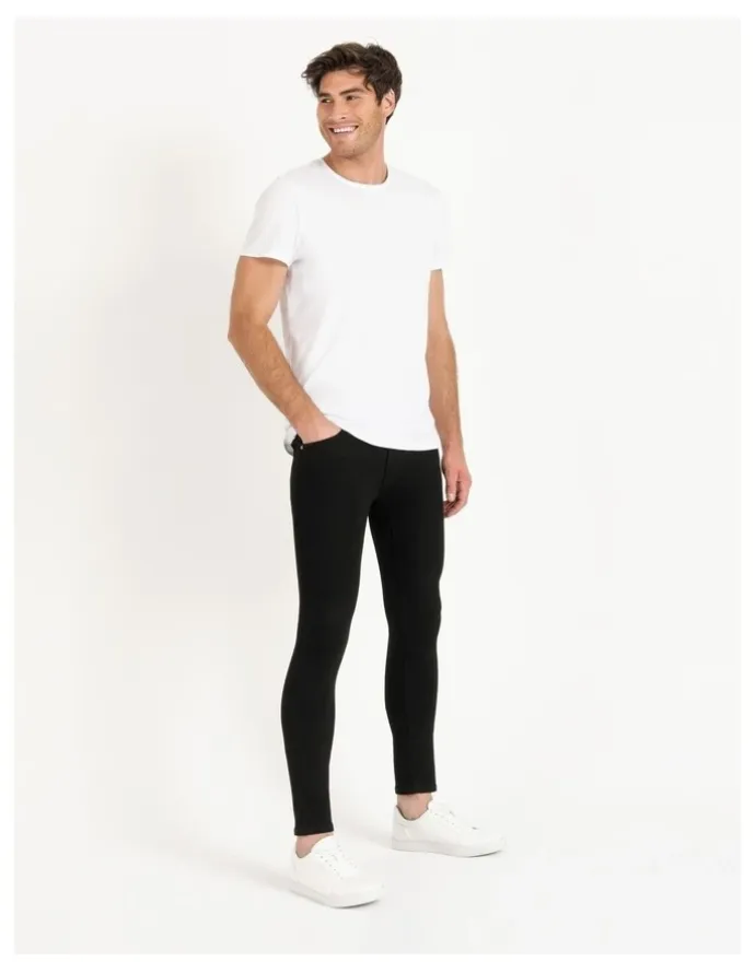 Jack & Jones Liam Original Stretch Skinny Jeans in Black