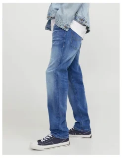 Jack & Jones Mike Original 411 Comfort Fit Jean Blue Denim
