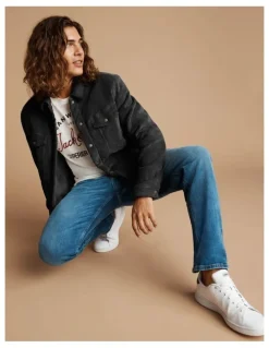 Jack & Jones Mike Original 411 Comfort Fit Jean Blue Denim