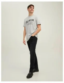 Jack & Jones Mike Original 111 Comfort Jeans in Black Denim