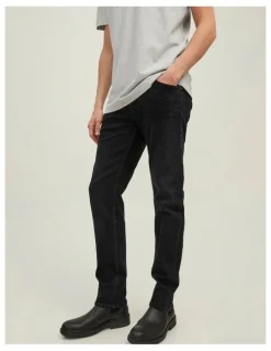 Jack & Jones Mike Original 111 Comfort Jeans in Black Denim