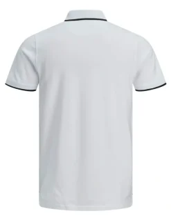 Jack & Jones Paulos Short Sleeve Polo in White