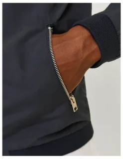 Jack & Jones Rush Bomber in Black