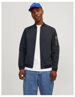 Jack & Jones Rush Bomber in Black