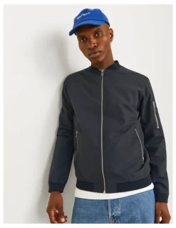 Jack & Jones Rush Bomber in Black