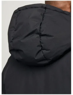 Jack & Jones World Puffer Jacket in Black