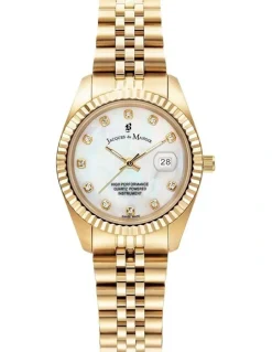 Jacques Du Manoir Swiss Inspiration Watch in Gold