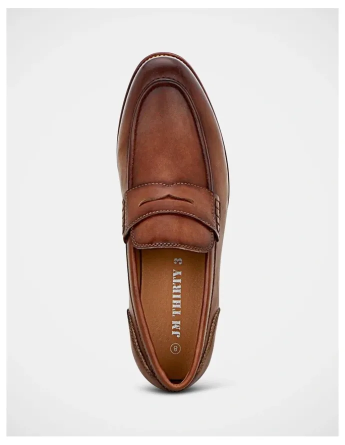 JM Thirty 3 Simon Shoes in Tan