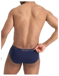 Jockey Comfort Classics Brief 2 Pack in Deepest Navy