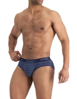Jockey Comfort Classics Brief 2 Pack in Deepest Navy