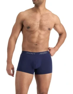 Jockey Comfort Classics Trunk 2 Pack in Deepest Navy