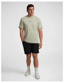 Johnny Bigg Active Woven Stretch Shorts in Black