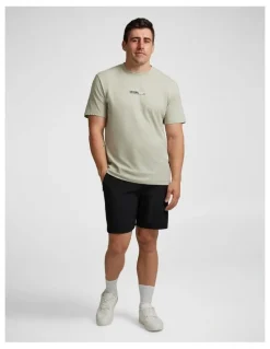 Johnny Bigg Active Woven Stretch Shorts in Black